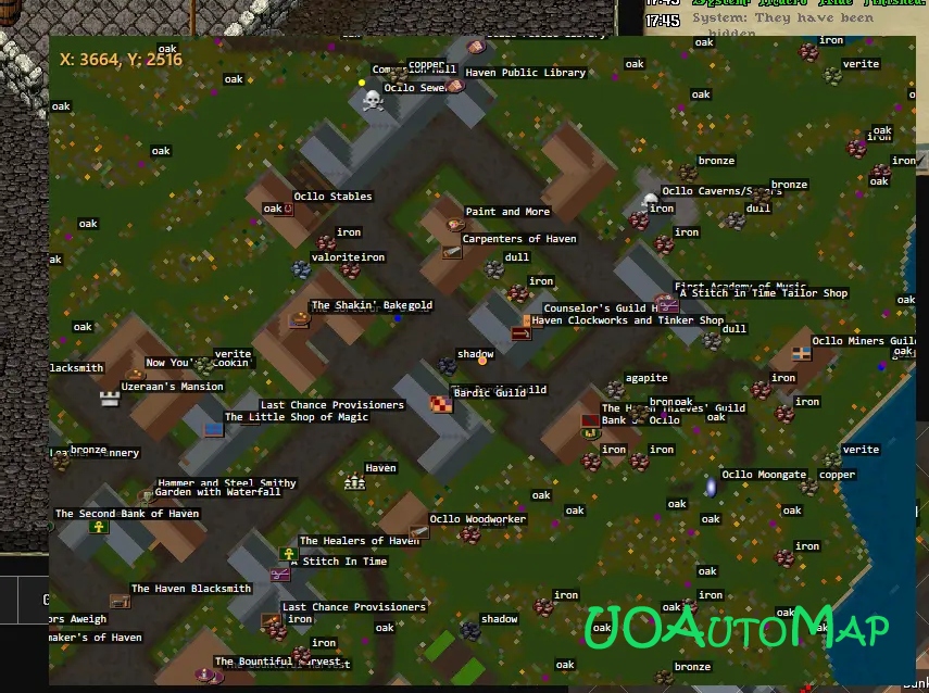 UOAutomap screenshot