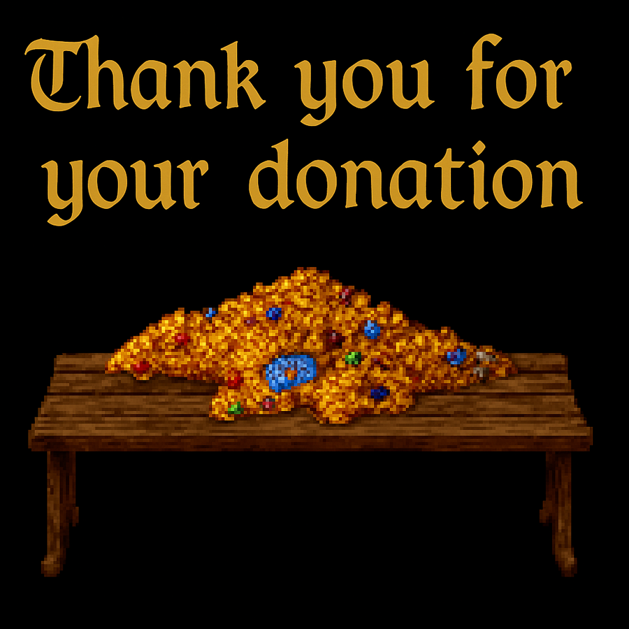 Thank you for your donation — UO:Renaissance style banner