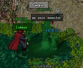 Beach cave entrance and poison puddle mechanics