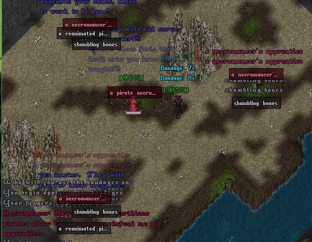 Phase 1: 92% spawn wave and casters