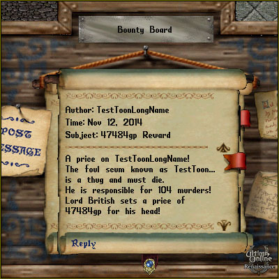 Detailed Bounty Dossier