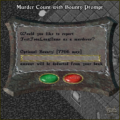 Report Murder and Place Bounty Dialog