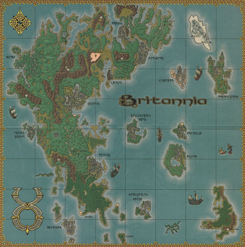 Britannia World Map